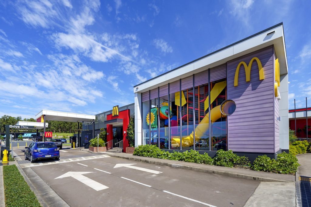 McDonalds is at the Port Macquarie Service Centre