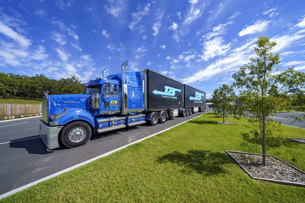 Port Macquarie Service Centre has ample parking for trucks